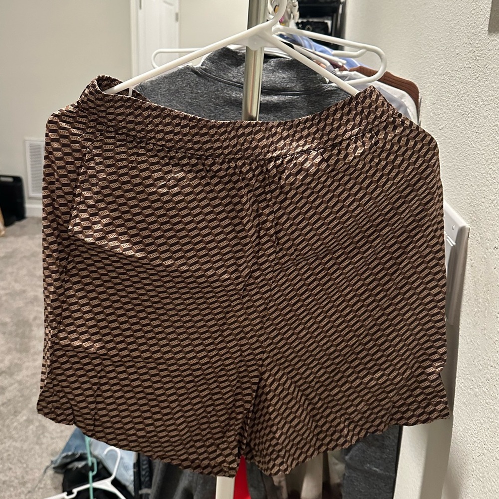 NWT Kith Logo Silk Shorts